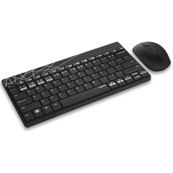 Rapoo 8000M Multi-mode Wireless Desktop Set Keyboard + Mouse
