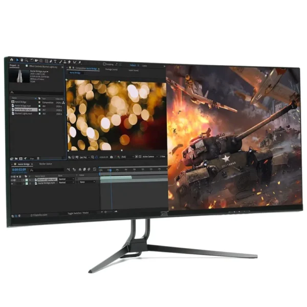 EASE 34" Curved WQHD | 60Hz | IPS Panel DP | HDMI*2 | Audio out