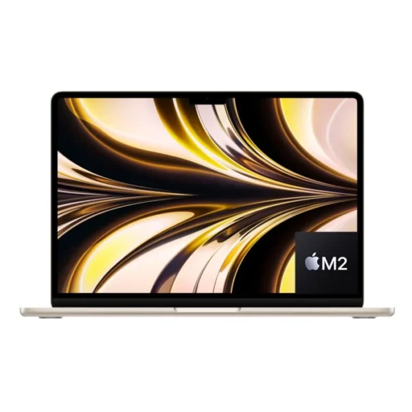 Apple Macbook Air 13" | MLY13 | Apple M2 Chip | 8-Core CPU | 08GB | 256GB SSD | 13.6" | IPS Retina Display |Starlight | 2022